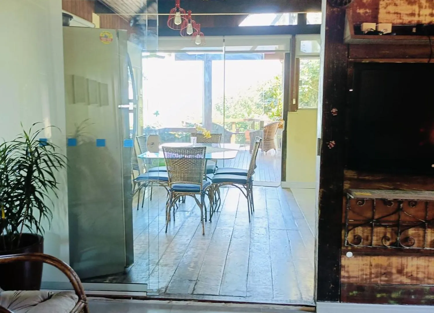フロリアノポリス Casa Inteira Em Jurere In E Vista Panoramicaヴィラ 別荘